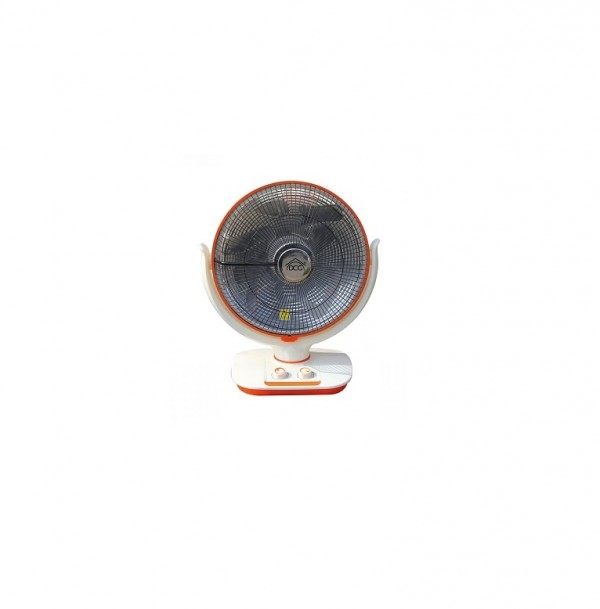 STUFA OSCILLANTE DCG SA9660N ELEMENTI RISCALDANTI IN CARBON CRYSTAL 40 CM 2 GRADI DI CALORE 900 W