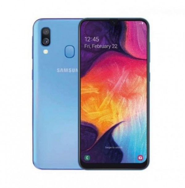 SMARTPHONE SAMSUNG GALAXY A40 SM A405F DUAL SIM 64 GB OCTA CORE 5.9" SUPER AMOLED 16 + 5 MP 4G LTE WIFI BLUETOOTH BLUE