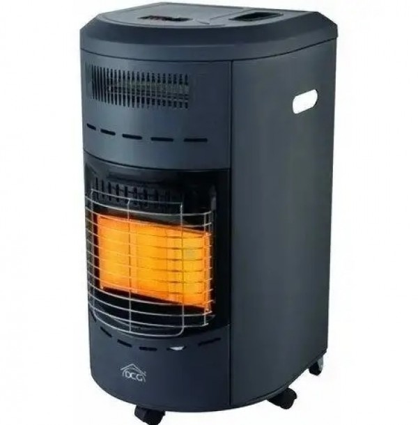 STUFA A GAS DCG GH05 4200 W FUNZIONE TURBO NERO