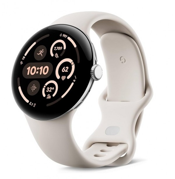 GOOGLE PIXEL WATCH 3 GGE4J 45 MM AMOLED LTPO WEAR OS 5.0 BLUETOOTH WI-FI GPS GRIGIO