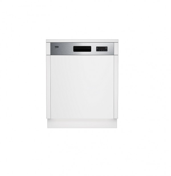LAVASTOVIGLIE BEKO BDSN15422X SEMI INCASSO 60 CM 14 COPERTI 5 PROGRAMMI INOX CLASSE D