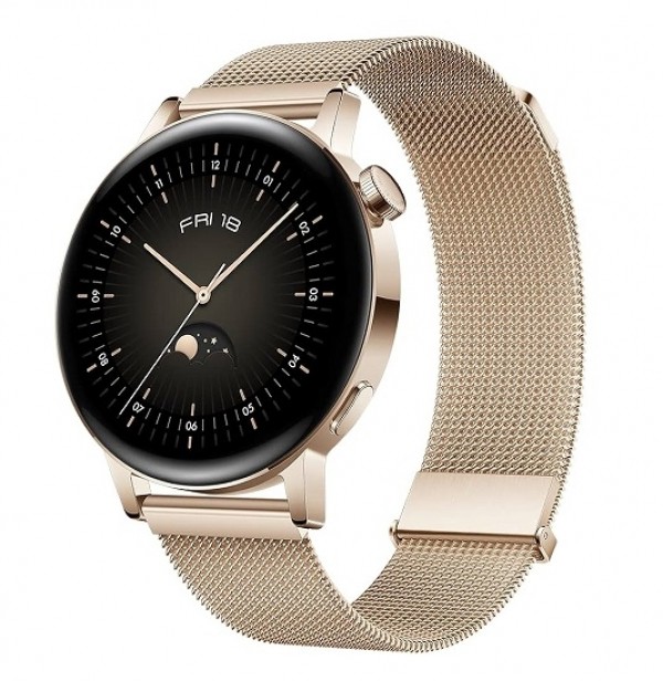 HUAWEI WATCH GT 3 ELEGANT EDITION CINTURINO MILANESE 42 MM MIL 819 1 32 AMOLED GPS