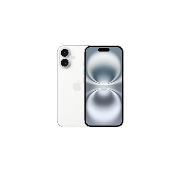 SMARTPHONE APPLE IPHONE 16 128 GB DUAL SIM 6.1" 5G A18 DOPPIA FOTOCAMERA 48 MP BIANCO