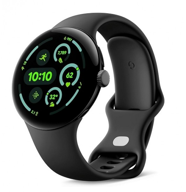 GOOGLE PIXEL WATCH 3 GGE4J 45 MM AMOLED LTPO WEAR OS 5.0 BLUETOOTH WI-FI GPS NERO