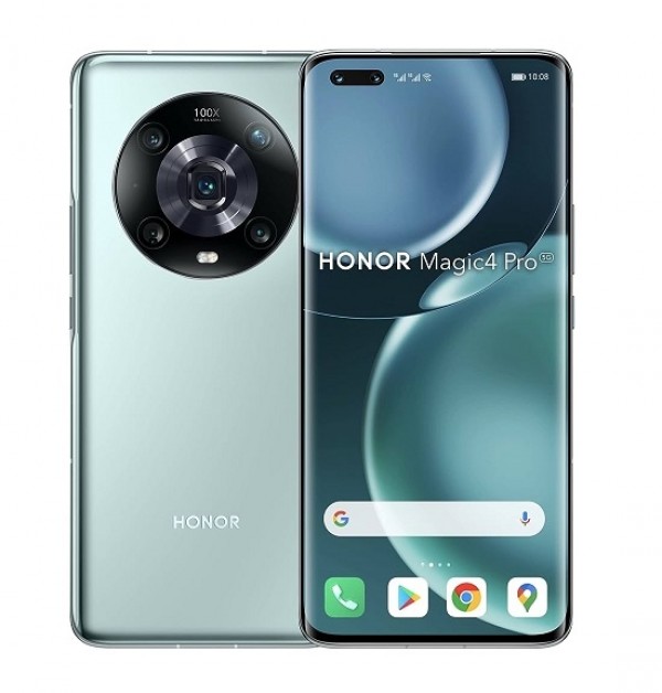 SMARTPHONE HONOR MAGIC4 PRO 5G LGE NX9 256 GB DUAL SIM 6.81" OCTA CORE TRIPLA FOTOCAMERA CYAN / VERDE
