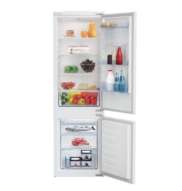 FRIGORIFERO BEKO BCSA285K4SN STATICO COMBINATO INCASSO 271 L 54 CM PROSMART INVERTER BIANCO CLASSE E