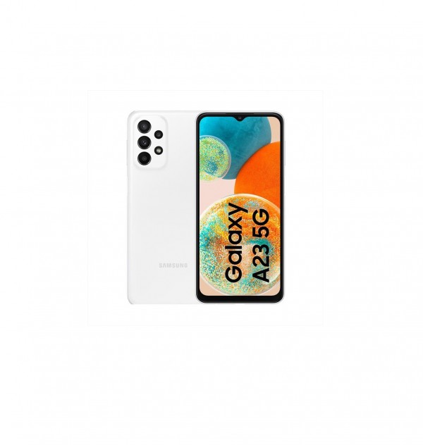 SMARTPHONE SAMSUNG GALAXY A23 5G SM A236B DUAL SIM 64 GB OCTA CORE 6.6" QUATTRO FOTOCAMERE AWESOME WHITE / BIANCO