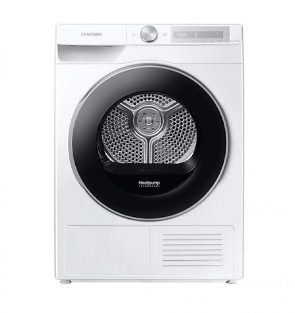 ASCIUGATRICE SAMSUNG DV81T6220LH / DV80T6220LE 8 KG CARICO FRONTALE POMPA DI CALORE SMART CONTROL LIBERA INSTALLAZIONE CLASSE A+++