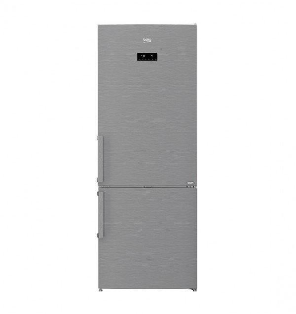 FRIGORIFERO BEKO RCNE560E61ZXN COMBINATO 514 L 70 CM TOTAL NO FROST PROSMART INVERTER INOX LIBERA INSTALLAZIONE CLASSE D