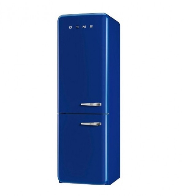 FRIGORIFERO SMEG FAB32LBLN1 COMBINATO ANNI 50 328 L 60 CM NO FROST LIBERA INSTALLAZIONE BLU CLASSE A+++