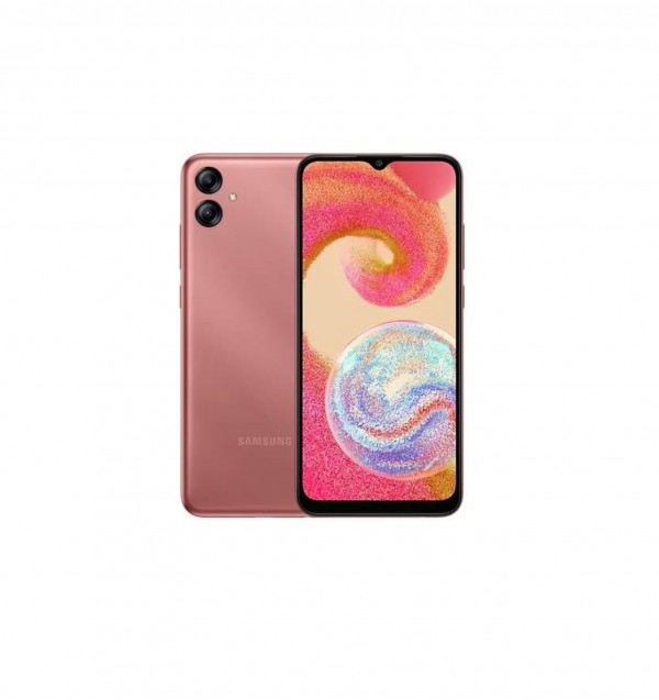 SMARTPHONE SAMSUNG GALAXY A04e SM A042F DUAL SIM 64 GB OCTA CORE 6.5" DOPPIA FOTOCAMERA 13 MP 4G LTE WIFI BLUETOOTH COPPER PINK / ROSA