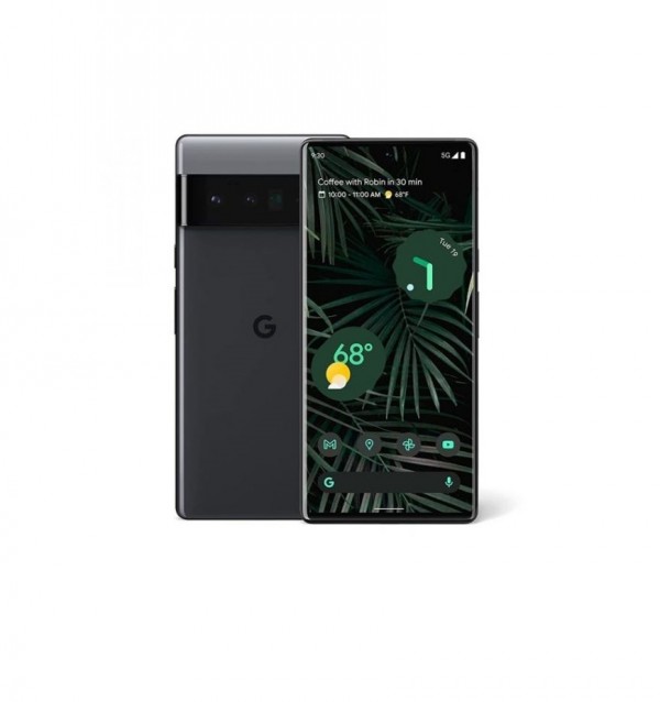 SMARTPHONE GOOGLE PIXEL 6 PRO 5G GLU0G 256 GB DUAL SIM 6,7" OCTA CORE TRIPLA FOTOCAMERA 50 MP STORMY BLACK / NERO