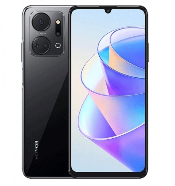 SMARTPHONE HONOR X7a RKY LX1 128 GB DUAL SIM 6.74" OCTA CORE 4G LTE QUAD CAMERA 50 MP MIDNIGHT BLACK / NERO