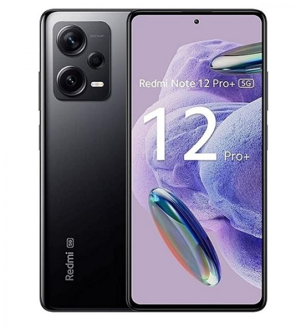 SMARTPHONE XIAOMI REDMI NOTE 12 PRO PLUS 5G 22101316UG 8 GB + 256 GB 6.43" DUAL SIM OCTA CORE 200 MP MIDNIGHT BLACK / NERO