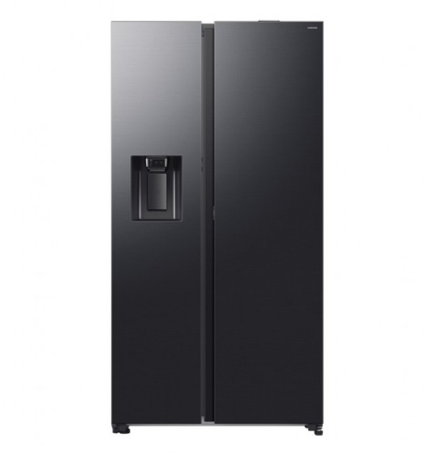 FRIGORIFERO SIDE BY SIDE SAMSUNG RS80F67KCFEF / RS80F66KBFEF NERO 634 L DISPENSER ACQUA E GHIACCIO LIBERA INSTALLAZIONE CLASSE C