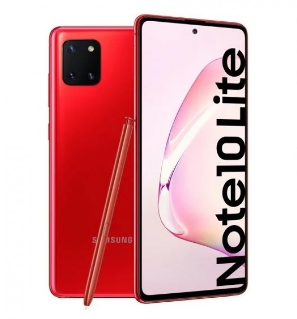 SMARTPHONE SAMSUNG GALAXY NOTE 10 LITE SM N770F DUAL SIM 6.7" SUPER AMOLED 128 GB OCTA CORE 4G LTE WIFI AURA RED / ROSSO