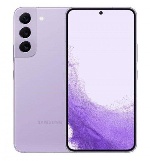 SMARTPHONE SAMSUNG GALAXY S22 5G SM S901B 128 GB DUAL SIM 6.1" 4 FOTOCAMERE OCTA CORE BORA PURPLE / VIOLA