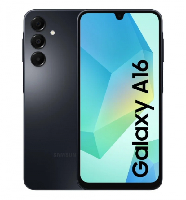 SMARTPHONE SAMSUNG GALAXY A16 SM A165F DUAL SIM 128 GB 4G LTE OCTA CORE 6.7" TRIPLA FOTOCAMERA 50 MP BLACK / NERO