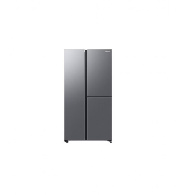 FRIGORIFERO SAMSUNG SIDE BY SIDE RH69CG895DS9EF 645 L 3 PORTE NO FROST PREMIUM DISPENSER BEVERAGE CENTER (DISPENSER ACQUA E GHIACCIO) DIGITAL INVERTER INOX LIBERA INSTALLAZIONE CLASSE D