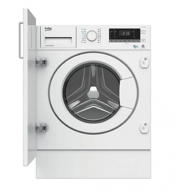 LAVASCIUGA (ASCIUGATRICE / LAVATRICE / LAVA E ASCIUGA) BEKO HITV8733B0 8 + 5 KG INCASSO 1400 GIRI CARICO FRONTALE PROSMART INVERTER CLASSE A