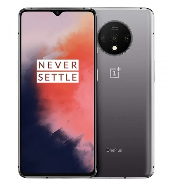 SMARTPHONE ONEPLUS 7T HD1900 256 GB DUAL SIM 6.55" AMOLED TRIPLA FOTOCAMERA 48 MP 4G LTE OXYGEN OS FROSTED SILVER
