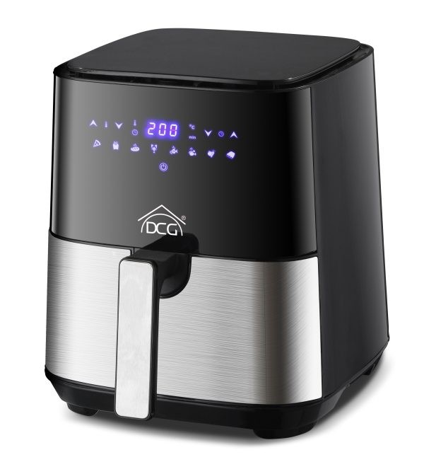 FRIGGITRICE AD ARIA DCG FR3605D 5 L 1450 W TIMER DISPLAY LED TOUCH FRIGGERE GRIGLIARE CUOCERE ARROSTIRE