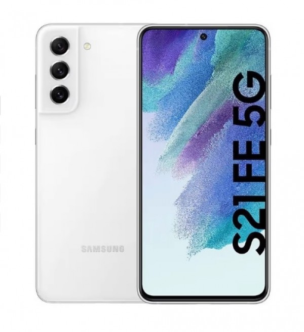 SMARTPHONE SAMSUNG GALAXY S21 FE 5G SM G990B 256 GB 6.4" TRIPLA FOTOCAMERA OCTA CORE BIANCO