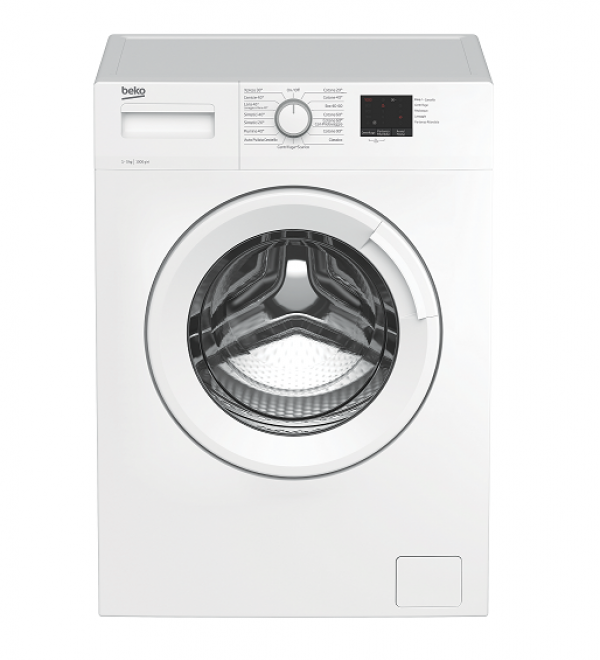 LAVATRICE BEKO WRXS51021W/IT 5 KG SLIM 1000 GIRI CARICO FRONTALE 15 PROGRAMMI LIBERA INSTALLAZIONE CLASSE E