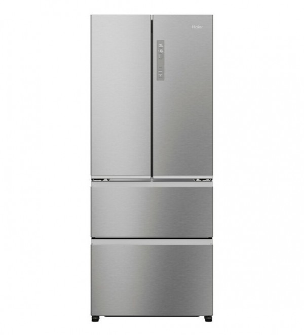 FRIGORIFERO HAIER 70 SERIE 5 HFR3718ENMM FRENCH DOOR 402 L 4 PORTE LIBERA INSTALLAZIONE NO FROST INOX CLASSE E
