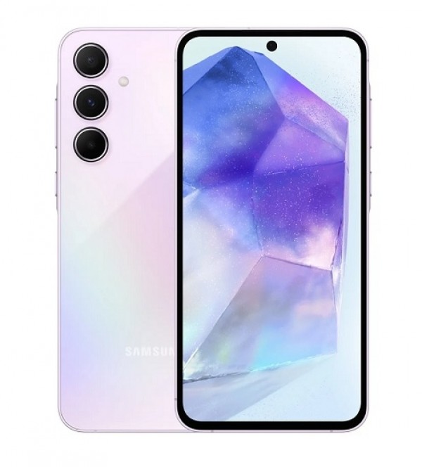 SMARTPHONE SAMSUNG GALAXY A55 5G SM A556B 256 GB DUAL SIM OCTA CORE 6.6" SUPER AMOLED TRIPLA FOTOCAMERA AWESOME LILAC / VIOLA