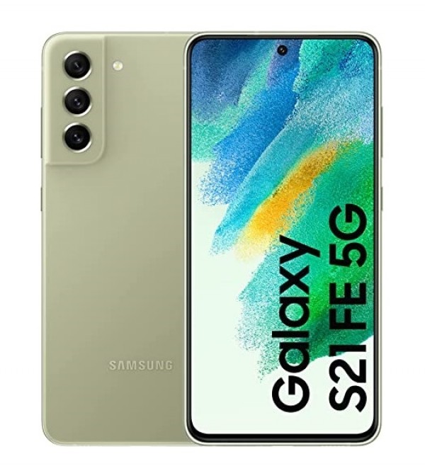 SMARTPHONE SAMSUNG GALAXY S21 FE 5G SM G990B 256 GB DUAL SIM 6.4" TRIPLA FOTOCAMERA OCTA CORE OLIVE / VERDE