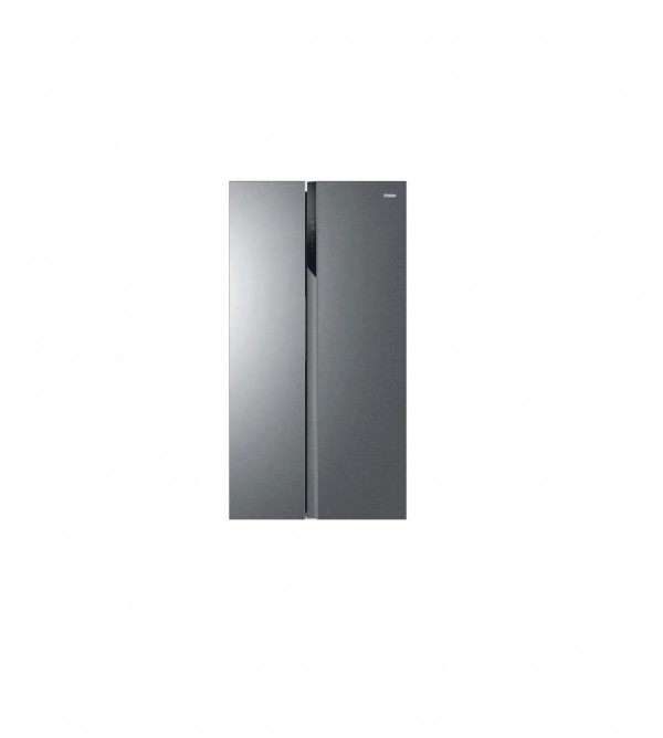 FRIGORIFERO HAIER SERIE 3 HSR3918FNPG SIDE-BY-SIDE 90 CM 528 L INOX TOTAL NO FROST INVERTER LIBERA INSTALLAZIONE CLASSE F