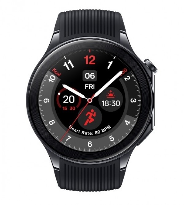 SMARTWATCH ONEPLUS WATCH 2 OPWWE231 47 MM BLUETOOTH WIFI GPS NFC 1.43" AMOLED 32 GB ACCIAIO NERO