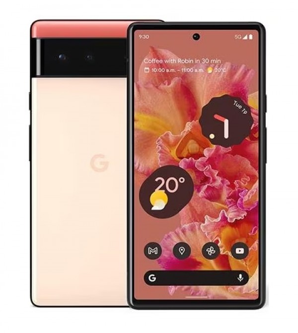 SMARTPHONE GOOGLE PIXEL 6 5G GB7N6 128 GB DUAL SIM 6,4" DOPPIA FOTOCAMERA 50 MP KINDA CORAL / CORALLO