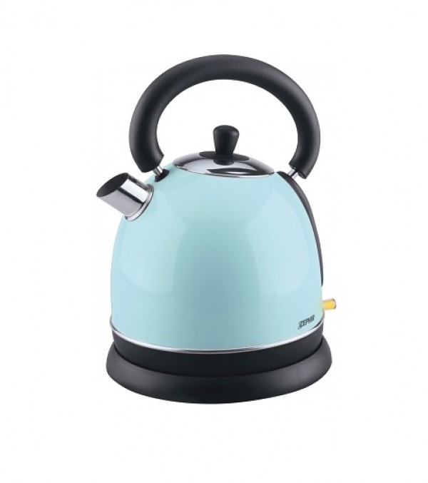 BOLLITORE ELETTRICO VINTAGE ZEPHIR ZHC93G 2200 W 1.8 LT CORDLESS 360° AUTOSPEGNIMENTO VERDE