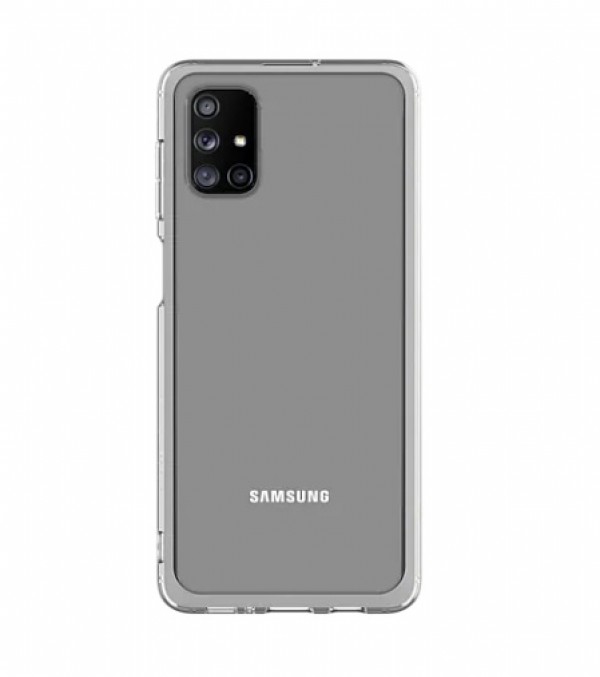 COVER ARAREE M PER SAMSUNG GALAXY M51 GP-FPM515KDATW SEMITRASPARENTE