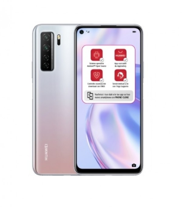 SMARTPHONE HUAWEI P40 LITE 5G CDY-NX9A DUAL SIM 128 GB 6.5" 64 MP OCTA CORE SPACE SILVER