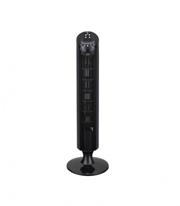 VENTILATORE TOWER DCG VE9295T OSCILLAZIONE TIMER 3 VELOCITA' 3 MODALITA' DI VENTILAZIONE NERO