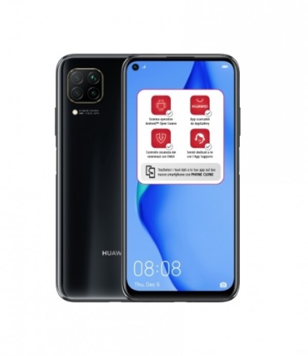 SMARTPHONE HUAWEI P40 LITE JNY LX1 DUAL SIM 128 GB 6.4" 4G LTE 48 MP OCTA CORE MIDNIGHT BLACK