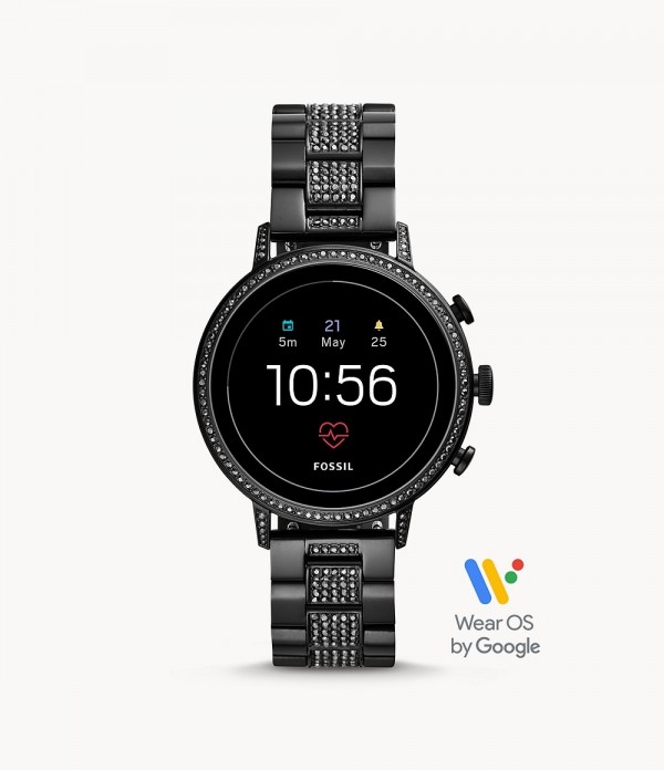 SMARTWATCH FOSSIL Q VENTURE HD GEN 4 DW7F1 40 MM GPS NFC WIFI REFURBISHED NERO