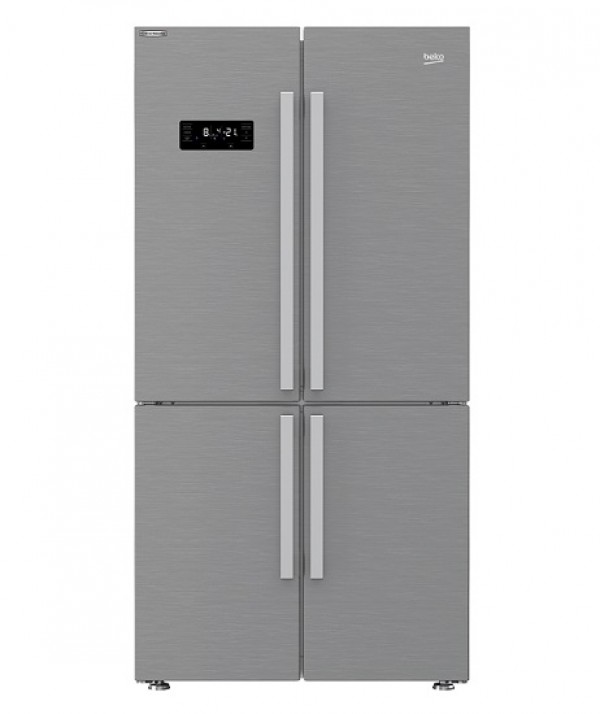 FRIGORIFERO BEKO GN1416232ZXN 4 PORTE 91 CM 626 L TOTAL NO FROST PROSMART INVERTER LIBERA INSTALLAZIONE INOX CLASSE F
