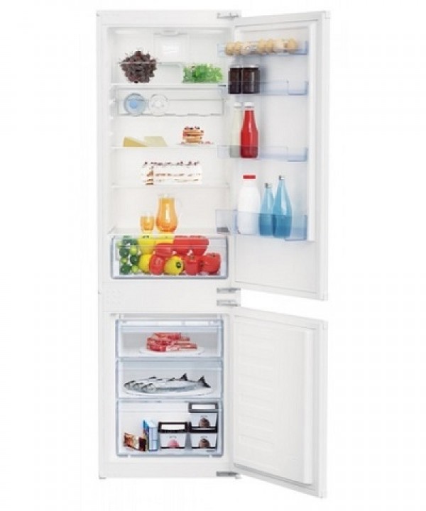 FRIGORIFERO BEKO BCSA 285 K3SN LH COMBINATO DA INCASSO 271 L 54 CM BIANCO CLASSE A+ GARANZIA UFFICIALE