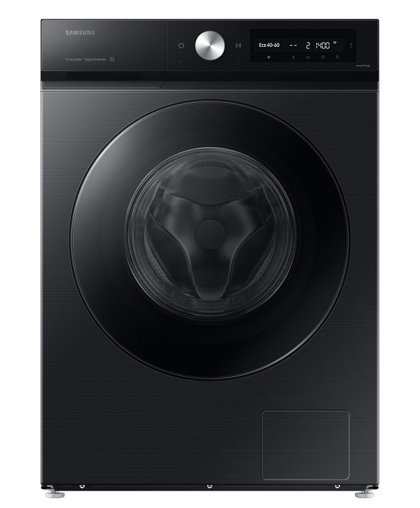 LAVATRICE SAMSUNG BESPOKE AI WW11DB7B94GBU4 / WW11DB7B94GBU3 11 KG 1400 GIRI CARICO FRONTALE WIFI ECOLAVAGGIO DIGITAL INVERTER VAPORE IGIENIZZANTE LIBERA INSTALLAZIONE NERO CLASSE A