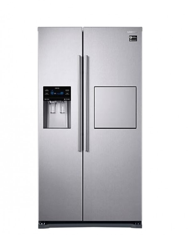 FRIGORIFERO SAMSUNG SIDE BY SIDE RS5HK4605SA RS4000 533 L INOX TOTAL NO FROST DIGITAL INVERTER DISPENSER ACQUA E GHIACCIO LIBERA INSTALLAZIONE CLASSE A++