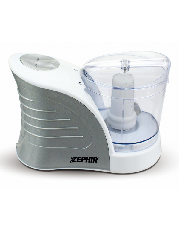 TRITATUTTO DA CUCINA ZEPHIR ZHC4603 220 W 0,5 L 2 VELOCITA' LAME IN ACCIAIO INOX BIANCO / SILVER