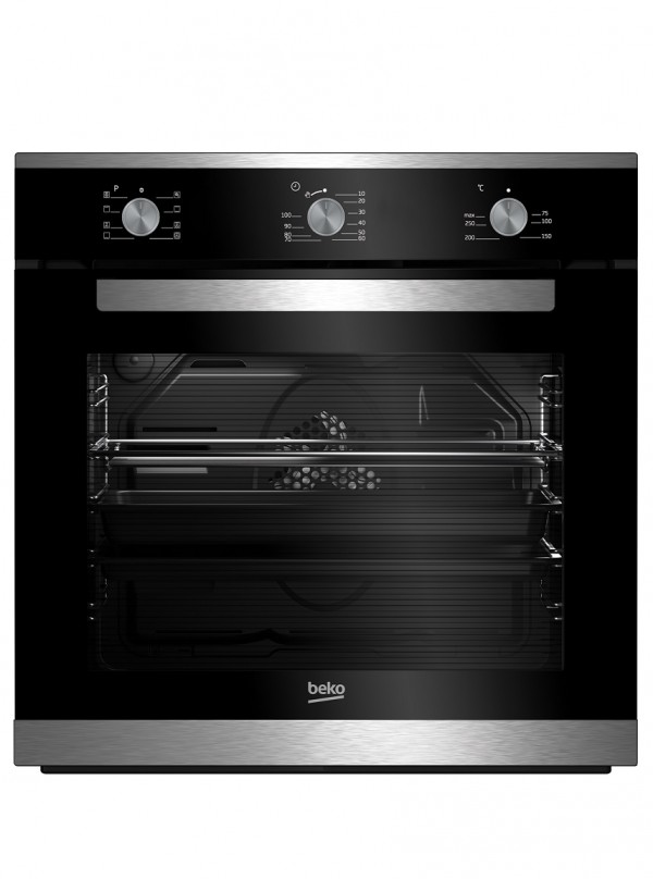 FORNO BEKO BIM15100B MULTIFUNZIONE 60 CM 71 L INCASSO 8 FUNZIONI GRILL ELETTRICO INOX CLASSE A