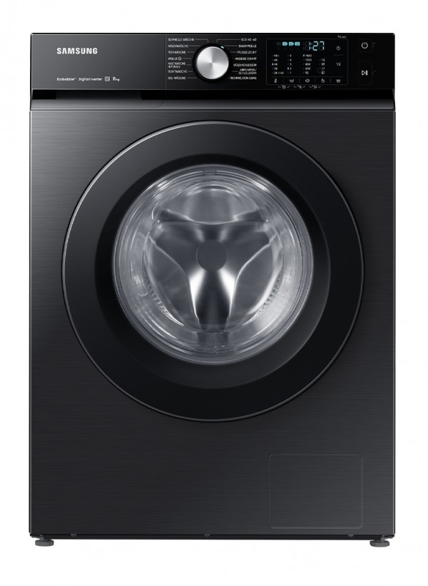 LAVATRICE SAMSUNG WW11BBA049AB 11 KG 1400 GIRI CARICO FRONTALE DIGITAL INVERTER VAPORE IGIENIZZANTE LIBERA INSTALLAZIONE NERO CLASSE A