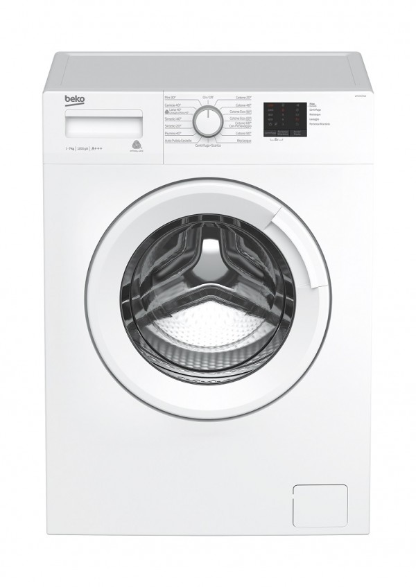 LAVATRICE BEKO WTX71231W 7 KG 1200 GIRI CARICO FRONTALE 15 PROGRAMMI PARTENZA RITARDATA  LIBERA INSTALLAZIONE CLASSE A+++