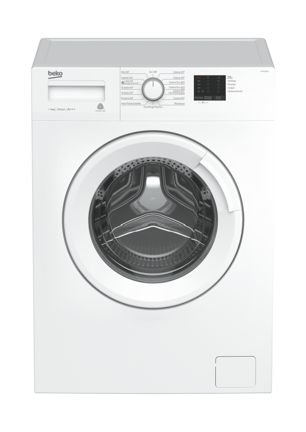 LAVATRICE BEKO WTX61031W 6 KG 1000 GIRI CARICO FRONTALE 15 PROGRAMMI LIBERA INSTALLAZIONE CLASSE A+++