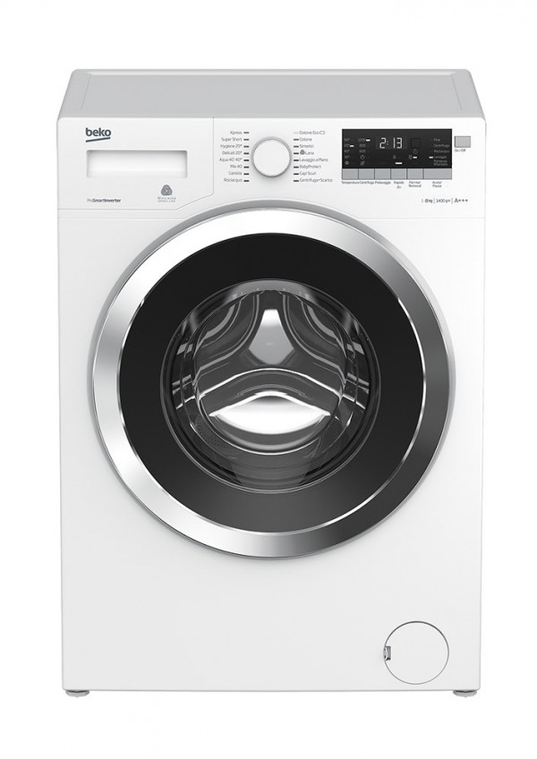 LAVATRICE BEKO UWTV8733XC0 8 KG 1400 GIRI CARICO FRONTALE INVERTER PARTENZA RITARDATA LIBERA INSTALLAZIONE CLASSE A+++